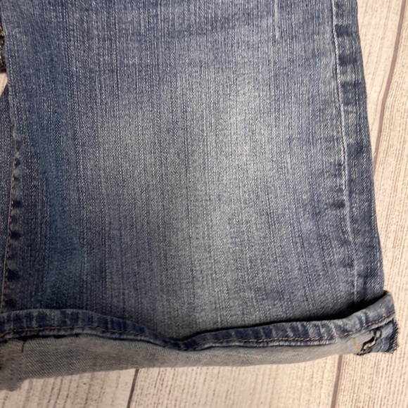 Kut from the Kloth Mid Rise Denim Bermuda Shorts - Picture 14 of 16